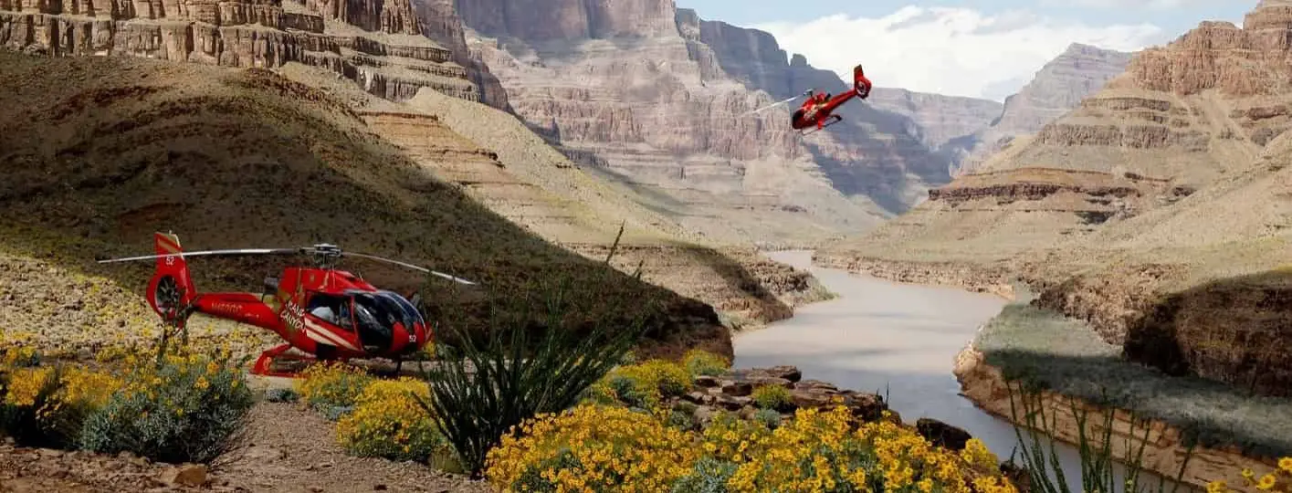 El mejor tour en helicóptero por el Gran Cañón