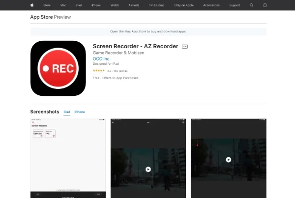 Screen Recorder – AZ Recorder 