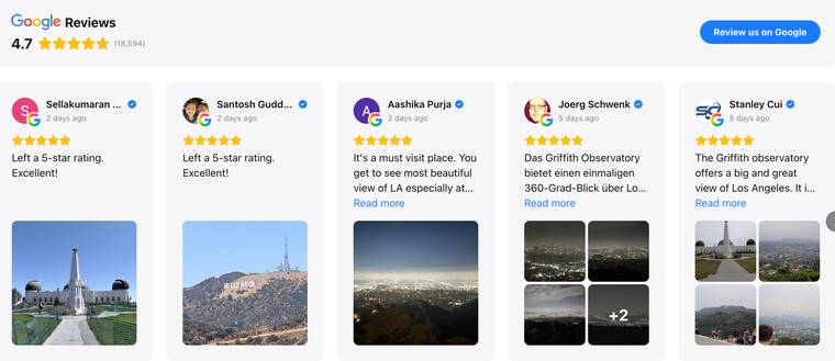 elfsight 的 google-reviews 功能插件